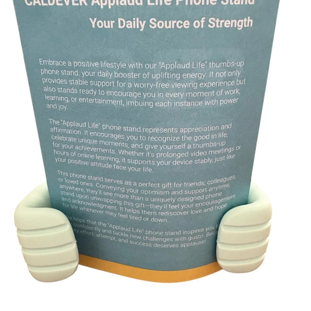 Cell phone Thumbs up holder